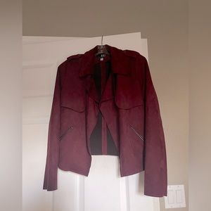 Womens Kut from the Cloth faux suede jacket